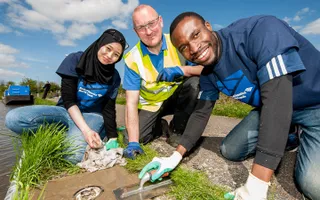 Volunteers from Bank of America Merrill Lynch