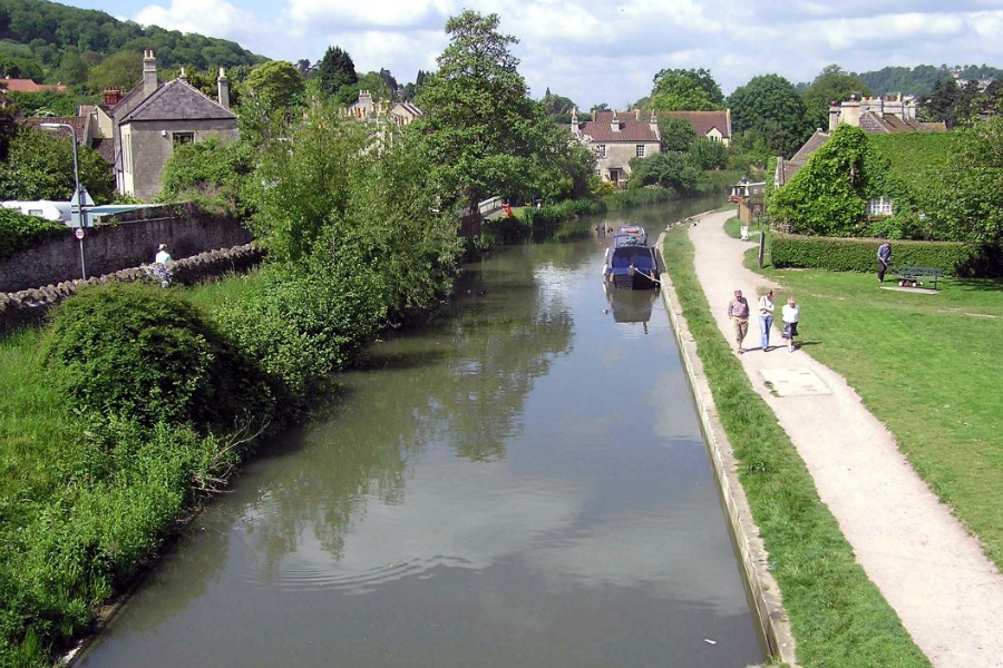 Bathampton on the K&A Canal