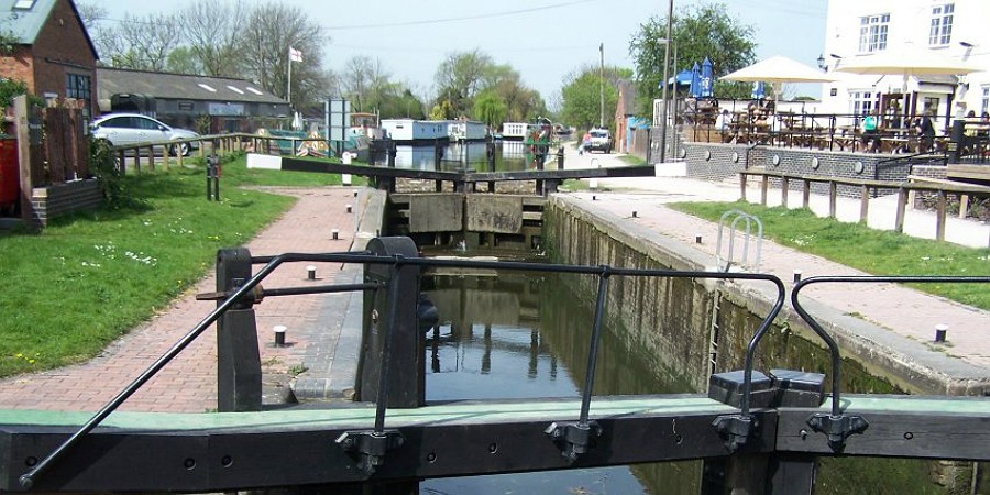 Trent Lock from the south