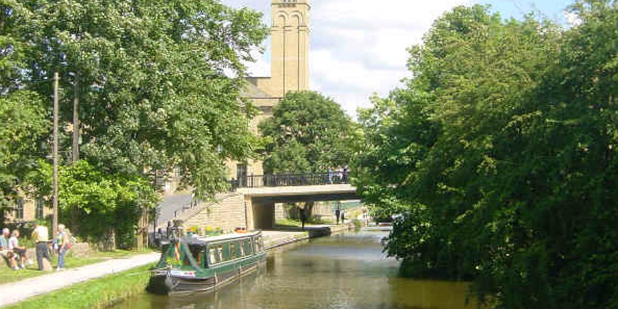 Boats in Saltaire