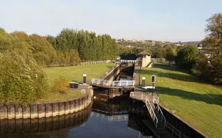 Lock on Sheffield & South Yorkshire Navigation