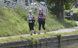 Running by the canal