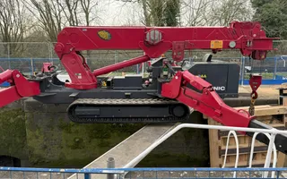 Spider Crane, Lock 40, Hatton