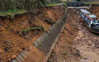 Llangollen Canal Breach, Whitchurch