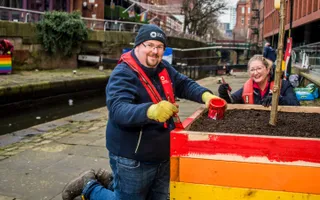 James has found confidence and friendships through volunteering