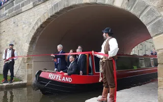 Official re-opening of Elland Bridge