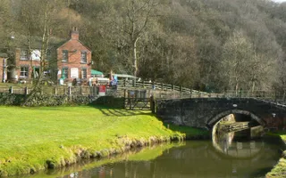 The pub at Consall Forge