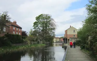Ripon Canal coming into Ripon