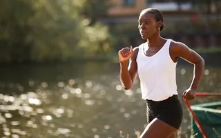 Running by the canal