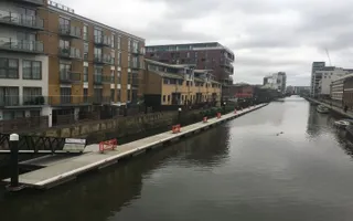 The pontoon and associated infrastructure for these leisure moorings was installed by the Canal & River Trust using Permitted Development Rights