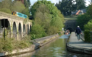 Chirk Aqueduct across to Wales