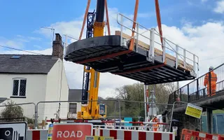 Bridge reinstalled 3