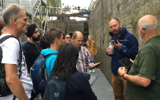 Camden Lock Stoppage Silent Disco