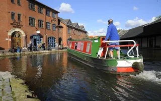Boating at Coventry Basin
