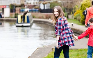 Walking by the canal