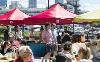Limehouse Basin bars