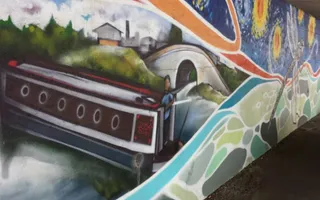 Mural at Brentford