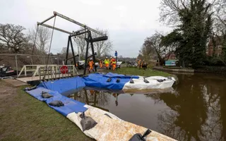 Llangollen Canal Breach, Whitchurch