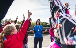 School trip to Tees Barrage