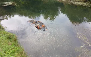 Underwater obstruction