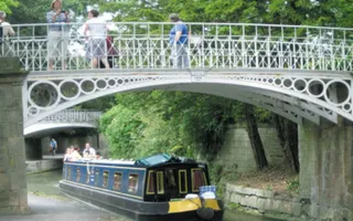 Bridges over canal in Sydney Gardens