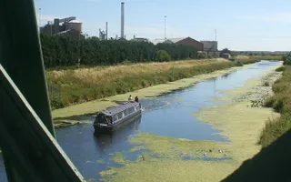 Sugar factory, River Witham, by Tom Presland
