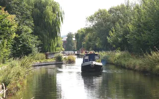 Boats on the Chesterfield Canal, courtesy Richard Croft