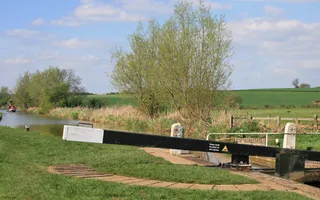 Lock on the Oxford Canal