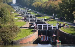 Caen Hill Lock Flight