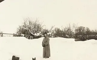 Snow on the ground at Blisworth