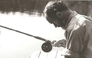 Bernard Venables fishing