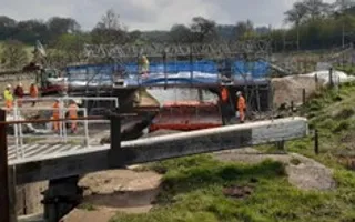 Hazelhurst Bridge repairs Caldon Canal