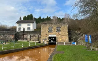 View of the south tunnel portal