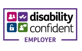 Logo for Disability Confident logo