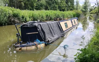 Picture of sunken vessel