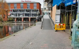 Accessible moorings in Central Birmingham