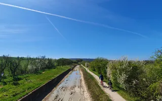 View looking towards Wendover from Bridge 4.