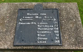 Langley mill distances marker