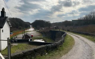 View of Harecastle Tunnel from access road