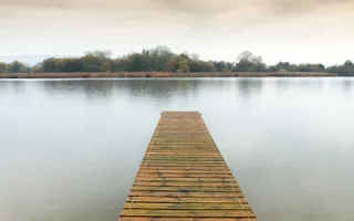 Photo of a jetty at Weston Turville