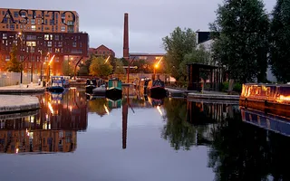 Manchester & Pennines at night