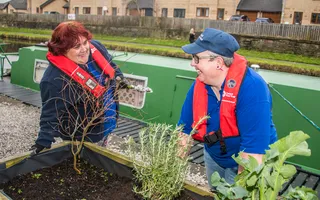 Sheila and Emma, volunteer and coordinator