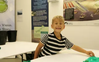 Community space at Tees Barrage