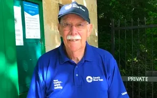 A Canal & River Trust volunteer poses
