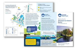 Stourport Basin PTV leaflet