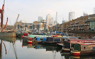 Boats in Limehouse Basin