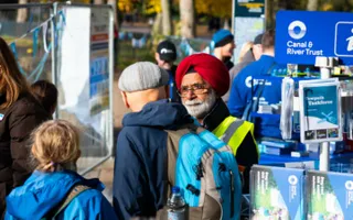 Staff and volunteers at Open Day
