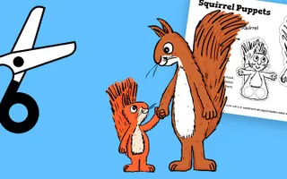 Toddler Water Safety - Squirrel Puppets Screenshot