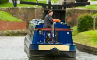 boating on the Montgomery Canal