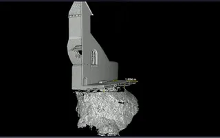 3D scan of the void - Penkridge Lock 38